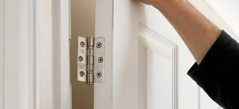 Bathroom Stall Door Hinge Repair in Largo, FL