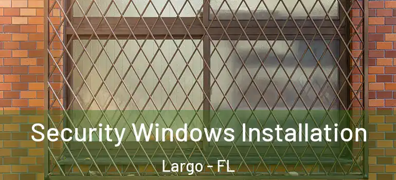  Security Windows Installation Largo - FL