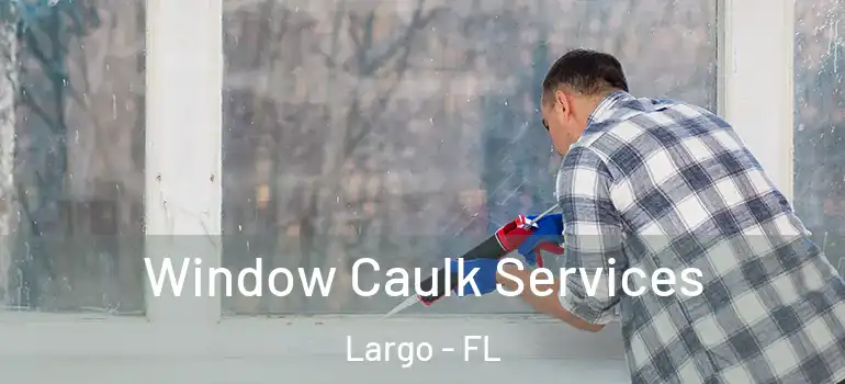 Window Caulk Services Largo - FL