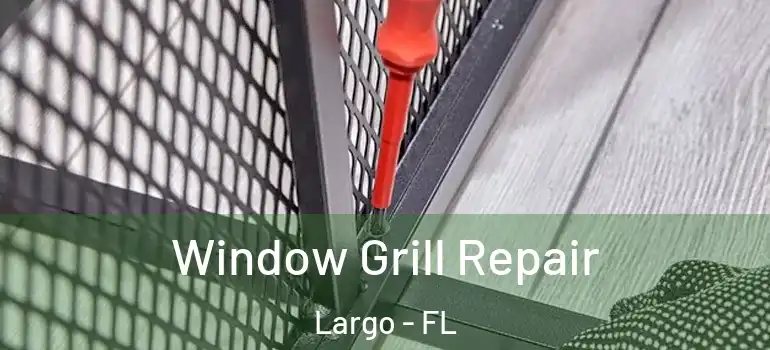  Window Grill Repair Largo - FL